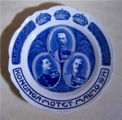 Trekungamötet tallrik