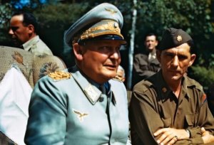 Herman Göring ger sig