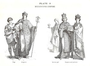 Östroms kejsare svart-vitt