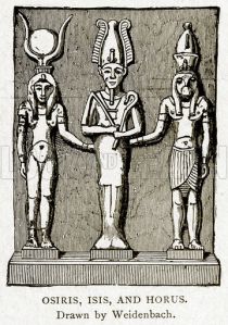 Osiris, Isis, and Horus