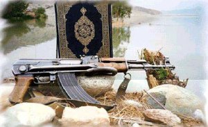 Koranen och ak-47