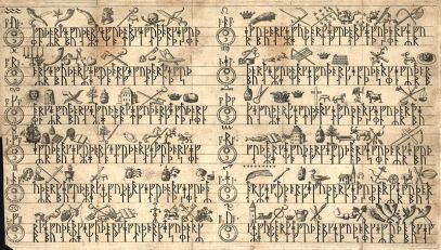 runkalender tryckt 1748