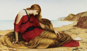 WDM32547 Ariadne at Naxos, 1877; by Morgan, Evelyn De (1855-1919); © The De Morgan Centre, London; English, out of copyright