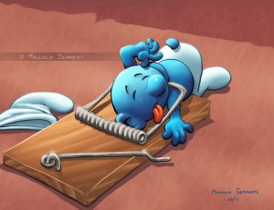 Smurf fälla