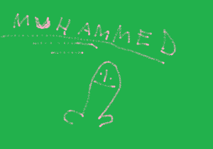 Muhammed green and pink