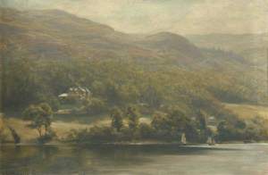 Collingwood, William Gershom; Brantwood from the Lake; The Brantwood Trust; http://www.artuk.org/artworks/brantwood-from-the-lake-142998