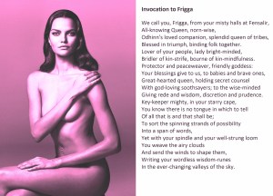 invocation-to-frigga