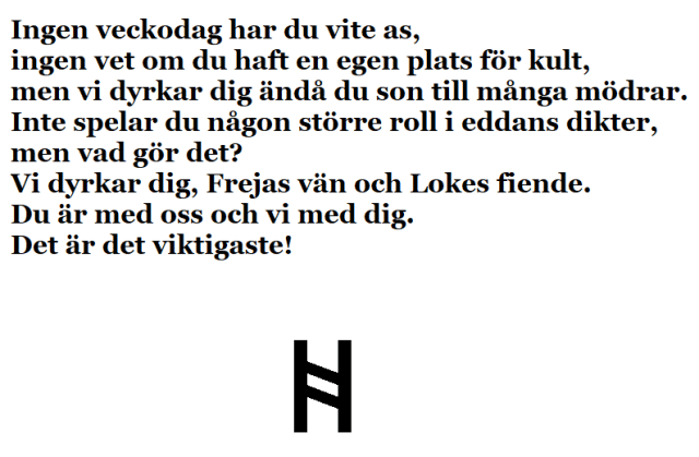 dikt Heimdall